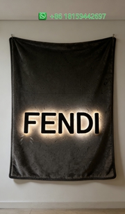 Fendi Throw Blankets